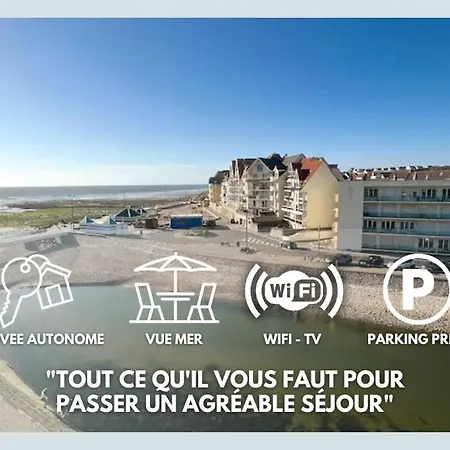 Bellevue - Appartement 60 M2 - 3 Ch - Vue Mer - Renove A Wimereux Plage ! Exterior photo