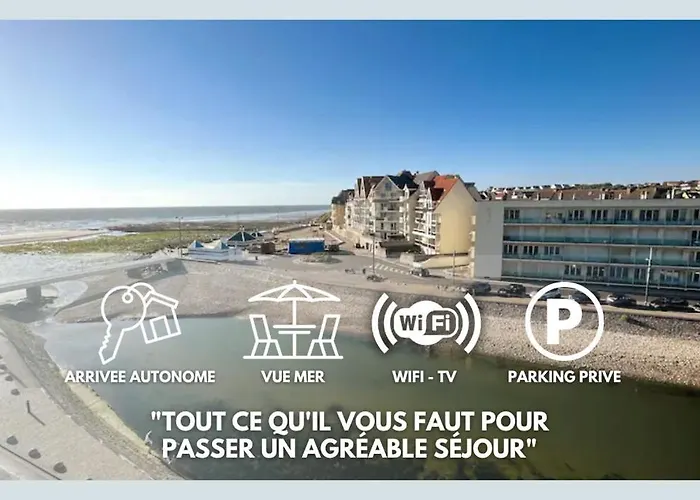 Bellevue - Appartement 60 M2 - 3 Ch - Vue Mer - Renove A Wimereux Plage !